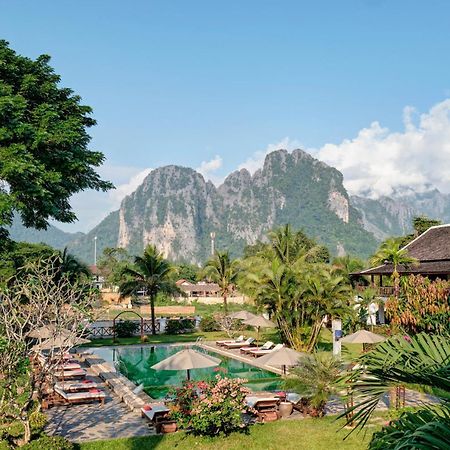 Riverside Boutique Resort, Vang Vieng Luaran gambar