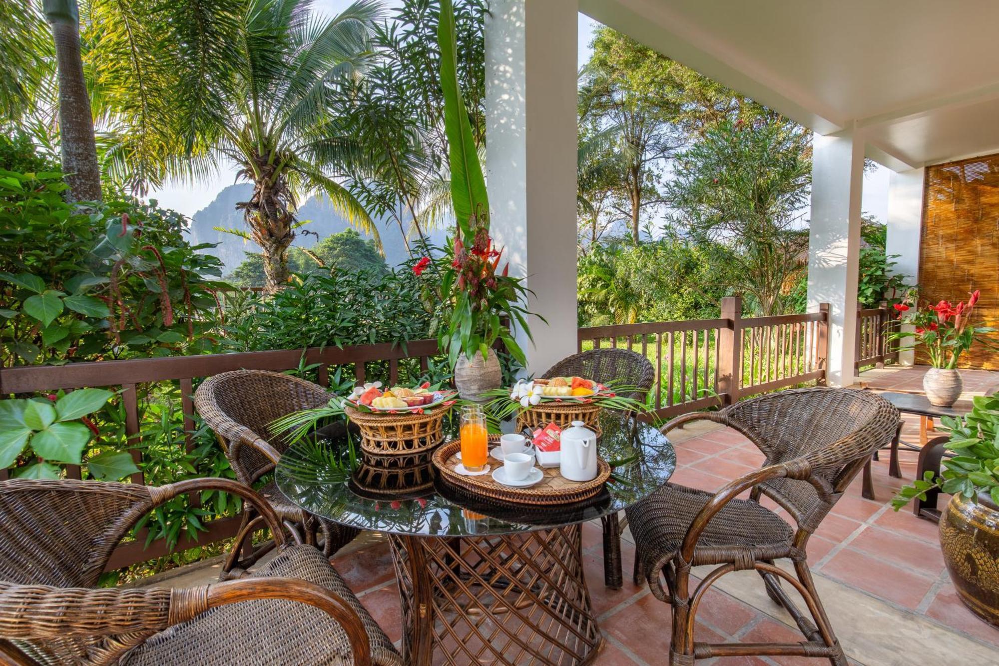 Riverside Boutique Resort, Vang Vieng Bilik gambar