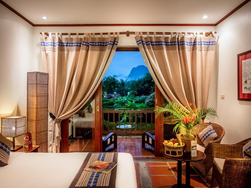 Riverside Boutique Resort, Vang Vieng Luaran gambar