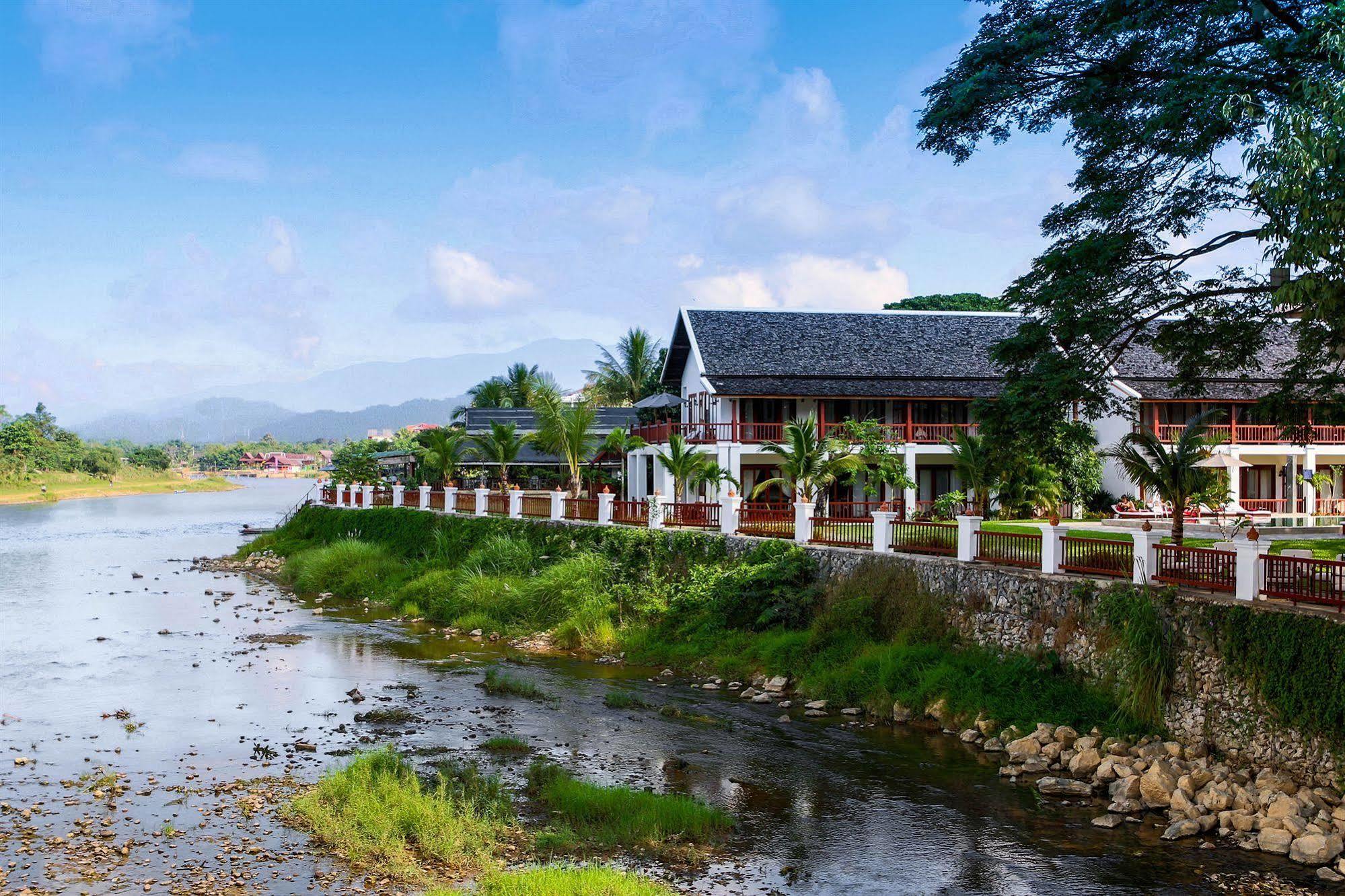 Riverside Boutique Resort, Vang Vieng Luaran gambar
